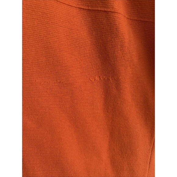 Maeve Anthropologie Cheri Longline Cardigan Sweater Blazer Orange X-Large - Picture 7 of 10